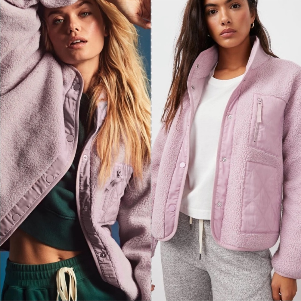Rails Lilac Sherpa-Lined Women's Jacket